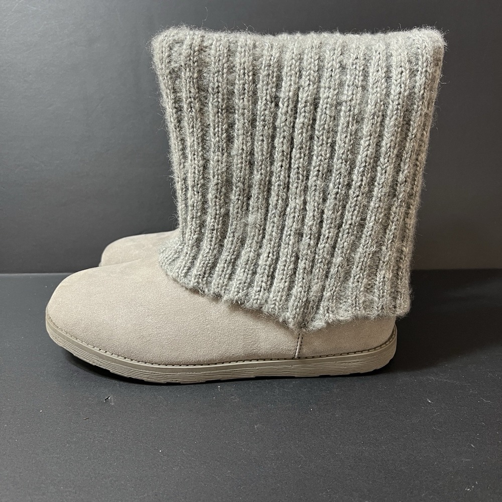 Cat & Jack Orinda Fashion Boots Girls' Size 6 Gray 093 09 9822 New